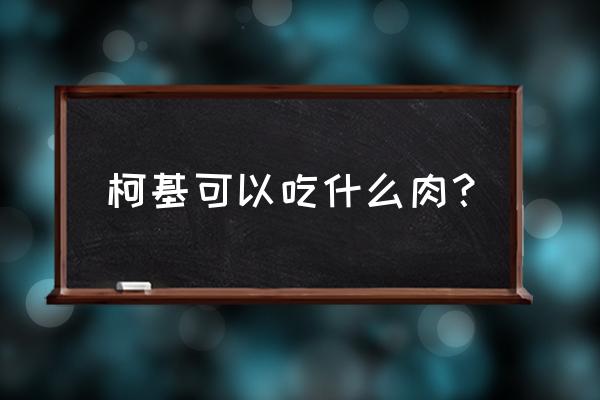 柯基犬能吃哪些食物 柯基可以吃什么肉？